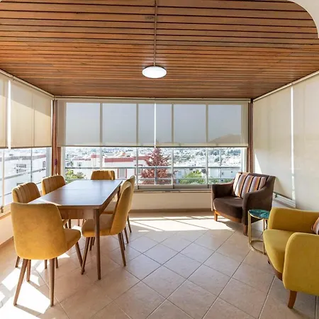 Comfortable Apartment With Splendid Sea View In Turgutreis, Bodrum Lägenhet